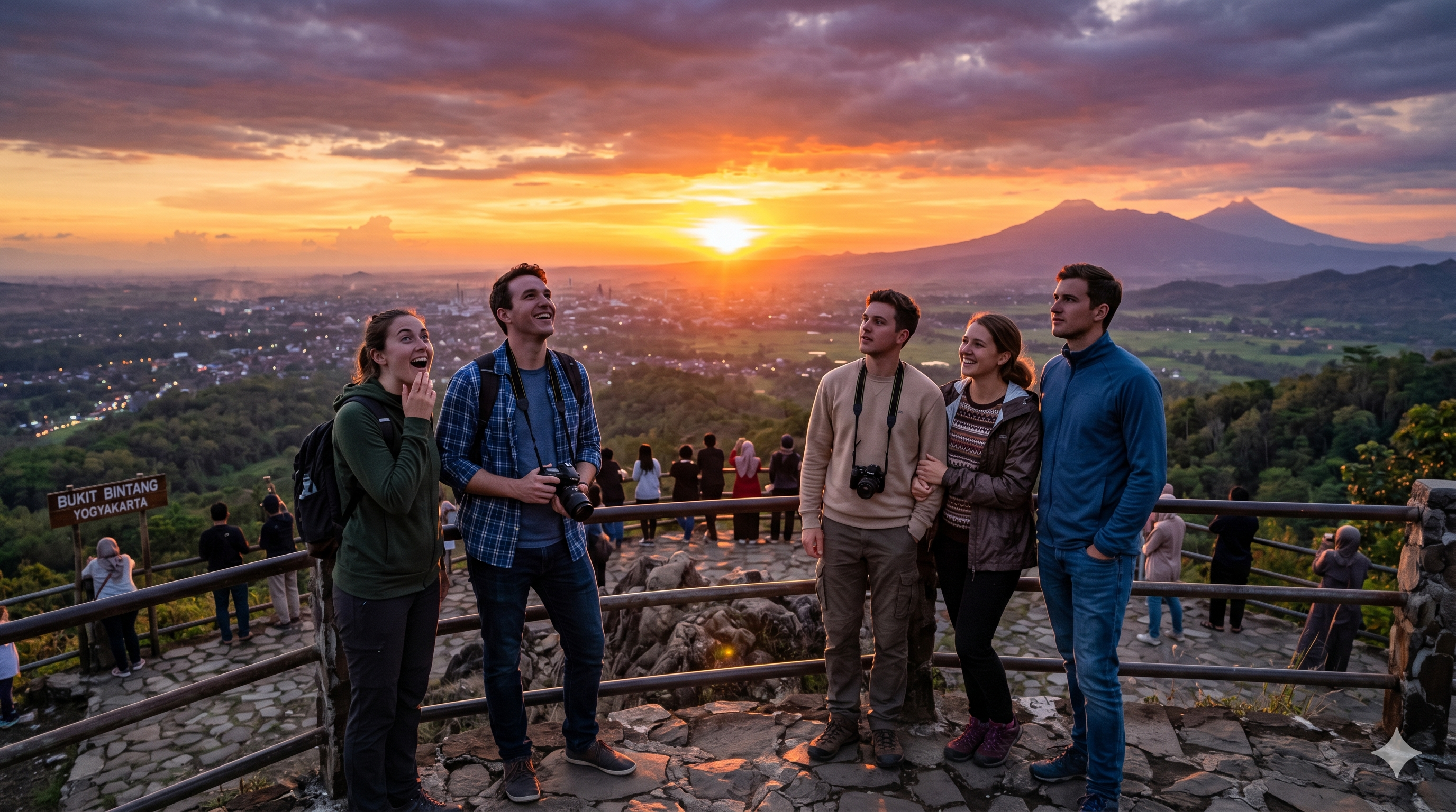 Mengantar Senja di Bukit Bintang